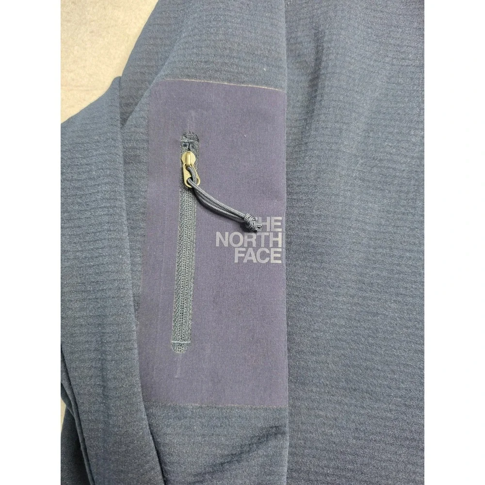 The North Face Jacket Mens XL Navy Waffle Lined Charles River Nevada Embroidered